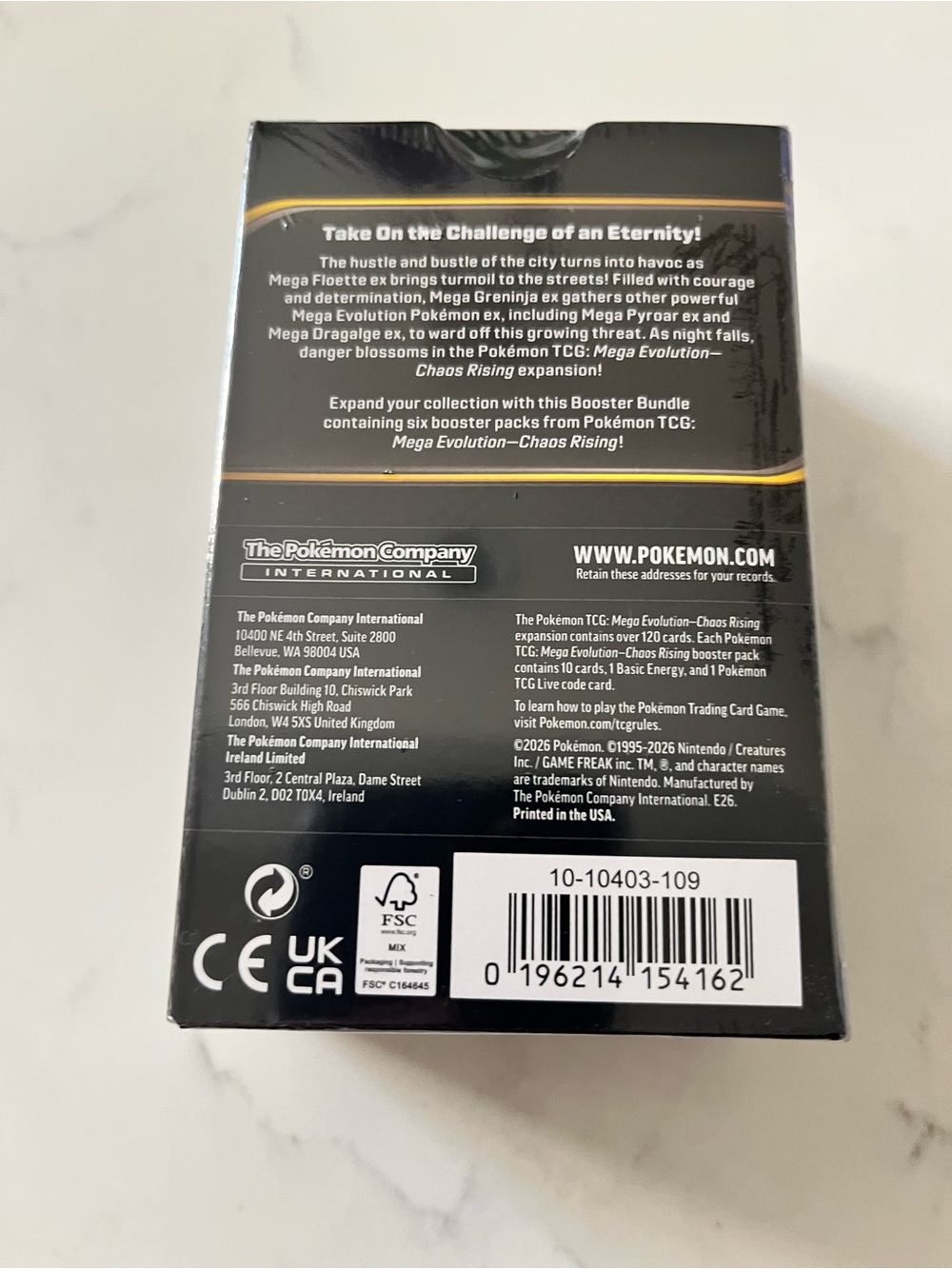 Chaos Rising Mega Evolution Booster Bundle - Multi-Color - Picture 2 of 2